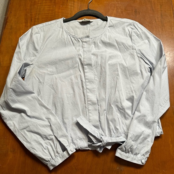 Light Blue Club Monoco Button Down Shirt - Picture 3 of 6